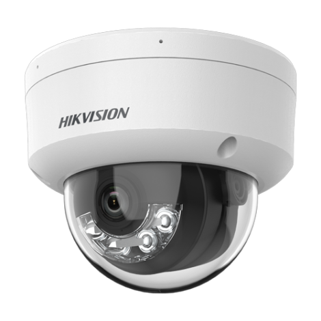 Camera IP 2MP, lentila 2.8mm, IR 30m, WL 30m, Mic., IK08 - HIKVISION DS-2CD1123G2-LIU-2.8mm - imagine 3