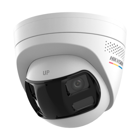 Camera IP Dual lens 6MP, 2 x lentila 2.8mm 180Â°, IR & WL 30m ColorVu, Audio+Stroboscop - HIKVISION DS-2CD1367G2HP-LIUF-SL-2.8mm - imagine 3