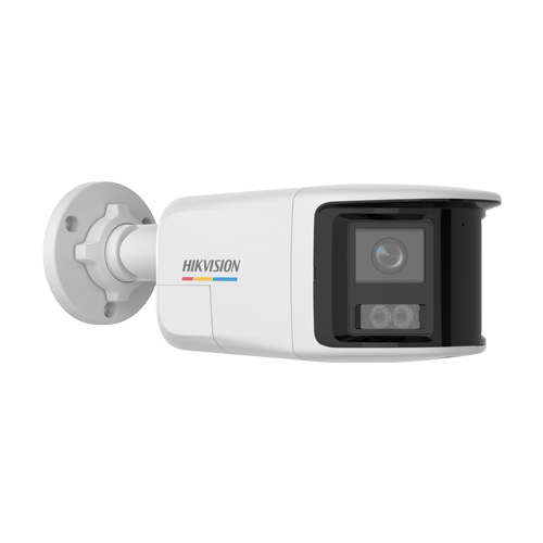 Camera IP Dual lens 6MP, 2 x lentila 2.8mm 180Â°, IR & WL 30m ColorVu, Audio+Stroboscop - HIKVISION DS-2CD1T67G2HP-LIUF-SL-2.8mm