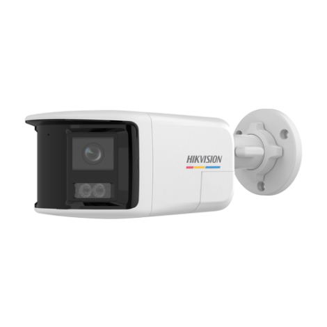 Camera IP Dual lens 6MP, 2 x lentila 2.8mm 180Â°, IR & WL 30m ColorVu, Audio+Stroboscop - HIKVISION DS-2CD1T67G2HP-LIUF-SL-2.8mm - imagine 3