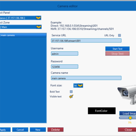 Software monitorizare centrale IRIS/SIMPO -  Teletek  OBSERVER - imagine 3