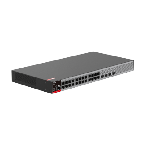Switch 24 porturi RJ45 1G PoE+, 4 x SFP 2.5G, L2+ Cloud Management, 1U - Ruijie RG-S2915-24GT4MS-P-L - imagine 3