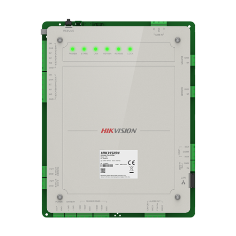Controler control access, o usa, Wiegand, RS485, Alarma - HIKVISION DS-K2621X(P) - imagine 3
