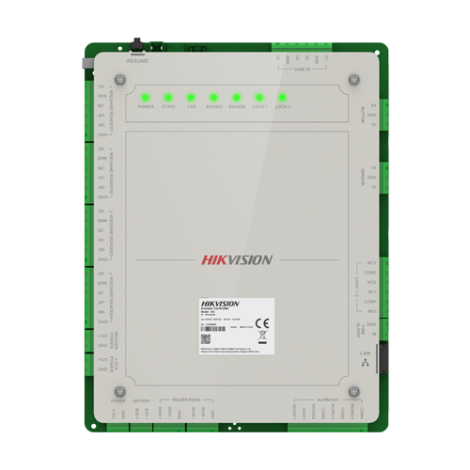 Controler control access, doua usi, Wiegand, RS485, Alarma - HIKVISION DS-K2622X(P) - imagine 3