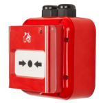 Buton adresabil de alarmare incendiu, de exterior, IP67, cu izolator  - TELETEK SensoIRIS-MCP150IP67
