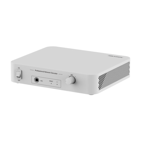 Audio decodor IP, 6W, Mic, Alarma - HIKVISION DS-QAE1DG1 - imagine 2