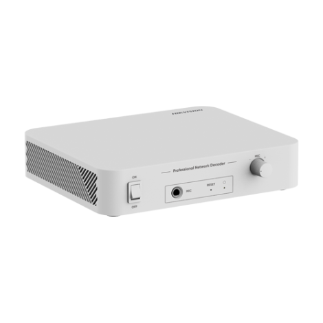Audio decodor IP, 6W, Mic, Alarma - HIKVISION DS-QAE1DG1 - imagine 3