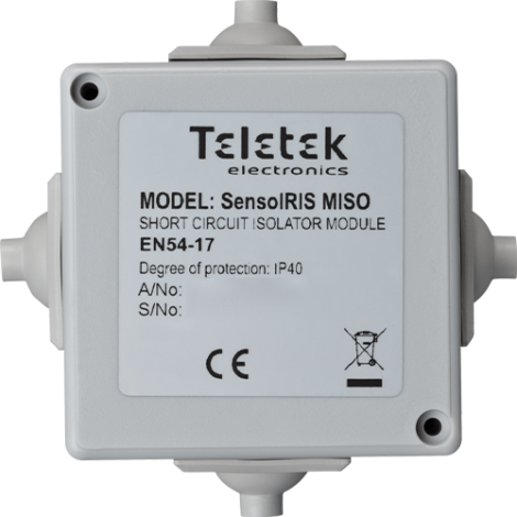 Modul izolator de scurtcircuit, IP40   - TELETEK SensoIRIS-MISO