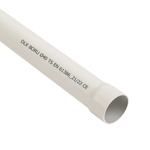 Tub PVC MUFAT D25, 750N, 3m - DLX TRP-805-25