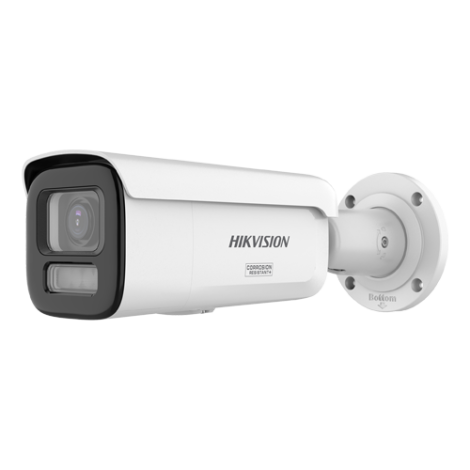 Camera IP 6MP, lentila VF 2.8-12mm, IR 60m, WL 60m ColorVu3, Alarma, IK10 - HIKVISION DS-2CD2667G3T-LIZSY(2.8-12mm) - imagine 3