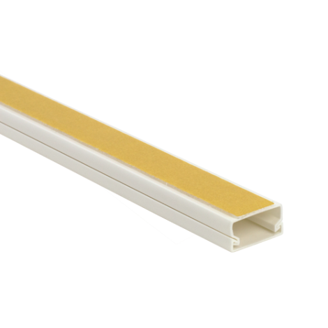 Canal cablu 20x10 mm cu adeziv, 2m - DLX PVCA-206-10