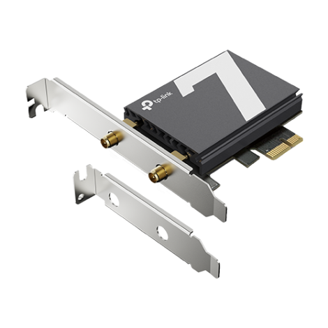 Adaptor PCI-E Bluetooth 5.4, Wi-Fi 7, BE9300 Tri-Band, 2 x Antene High-Performance - TP-Link ArcherTBE550E - imagine 2