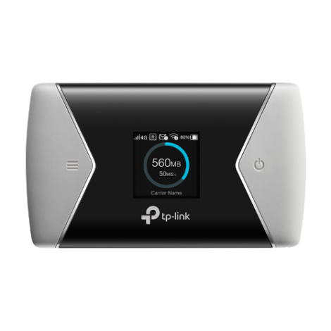 Router portabil 4G, Wi-Fi 5, Micro SIM, microSD, Baterie 3000 mAh - TP-Link M7650 - imagine 2