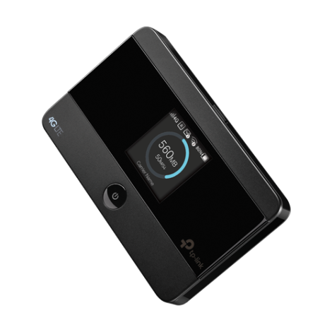Router portabil 4G, Wi-Fi 4, Nano SIM, microSD, Baterie 2100 mAh - TP-Link M7350
