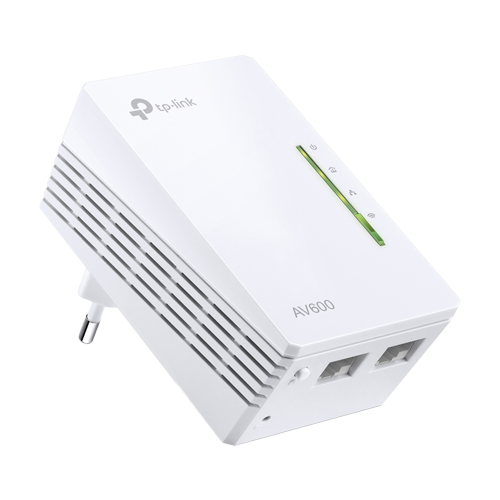 Powerline AV600, Wi-Fi 4, N600 2.4GHz, 2 x RJ45 10/100 Mbps - TP-Link TL-WPA4220