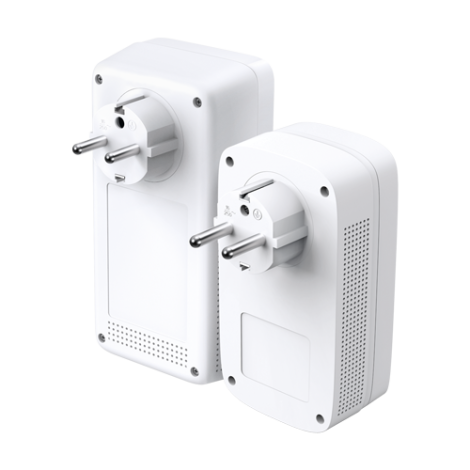 Kit Powerline AV1300, Passthrough, Wi-Fi 5, AC1200 Dual-Band, 3+1 x RJ45 Gigabit - TP-Link TL-WPA8631PKIT - imagine 2