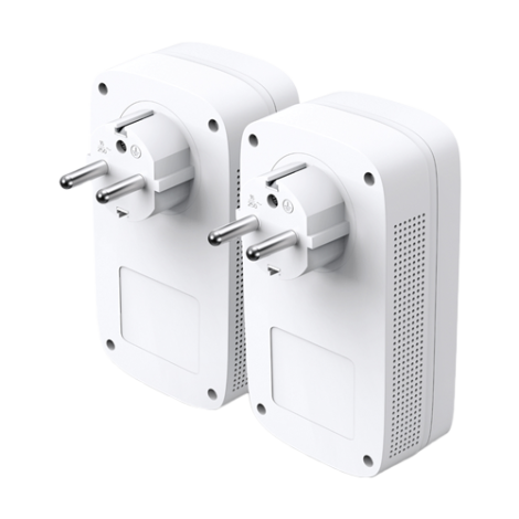 Kit Powerline AV2000, Passthrough, 2 x RJ45 Gigabit - TP-Link TL-PA9020PKIT - imagine 2