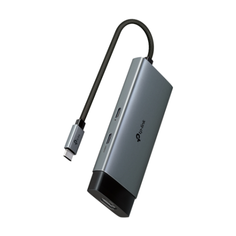 Hub USB-C 5-in-1, 1 x USB-C PD 100W, 1 x USB-C 5Gbps, 2 x USB-A 5Gbps, 1 x HDMI 4K@60Hz - TP-Link UH5020C