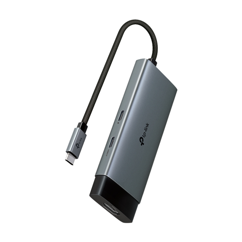 Hub USB-C 5-in-1, 1 x USB-C PD 100W, 1 x USB-C 5Gbps, 2 x USB-A 5Gbps, 1 x HDMI 4K@60Hz - TP-Link UH5020C