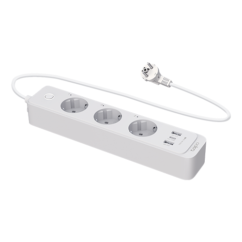 Prelungitor Wi-Fi Smart, 3 prize, 1 x USB-C, 2 x USB-A - TP-Link Tapo TapoP300