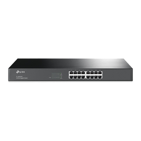 Switch 16 porturi RJ45 Gigabit, Unmanaged, 1U - TP-Link TL-SG1016