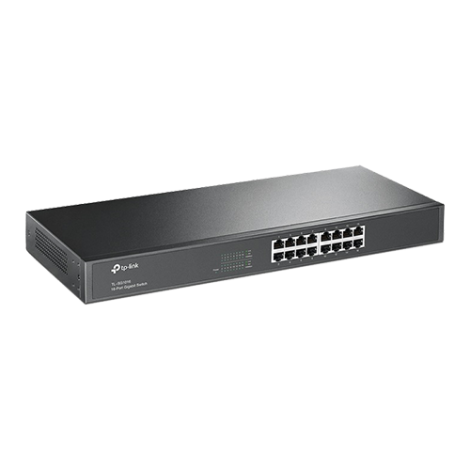 Switch 16 porturi RJ45 Gigabit, Unmanaged, 1U - TP-Link TL-SG1016 - imagine 2