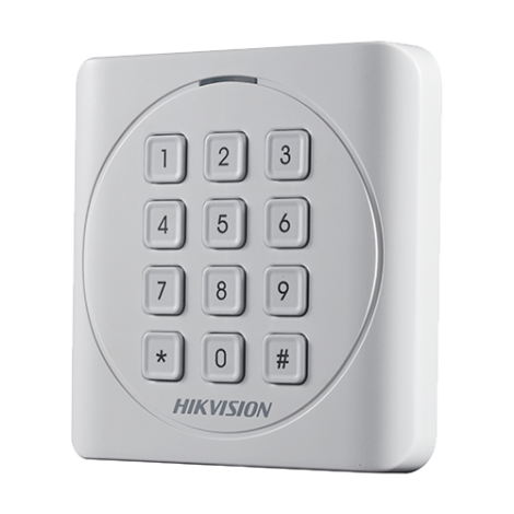 Cititor de proximitate RFID MIFARE 13.56Mhz cu tastatura integrata -HIKVISION DS-K1801MK - imagine 3