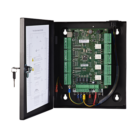 Centrala de control acces pentru 4 usi unidirectionale, conexiune TCP/IP -HIKVISION DS-K2804 - imagine 2