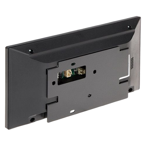 Monitor videointerfon TCP/IP Wireless, Touch Screen TFT LCD 7inch, NEGRU - HIKVISION DS-KH6320-WTE1 - imagine 2