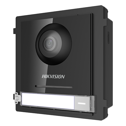 Modul Master pentru Interfonie modulara echipat cu camera video 2MP fisheye si un buton apel  - HIKVISION DS-KD8003-IME1