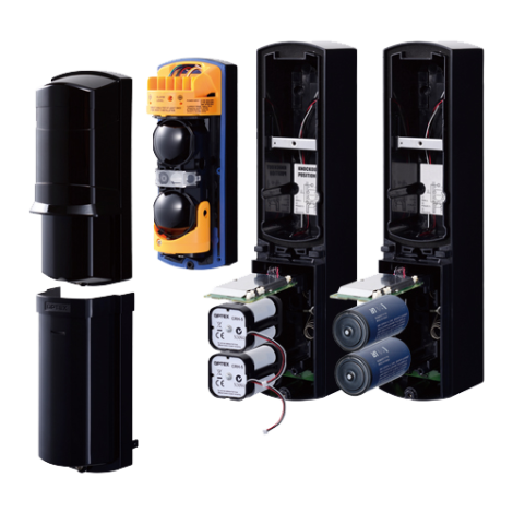 Bariera IR de exterior, 30 metri, alimentare cu baterii- OPTEX SL-100TNR - imagine 2