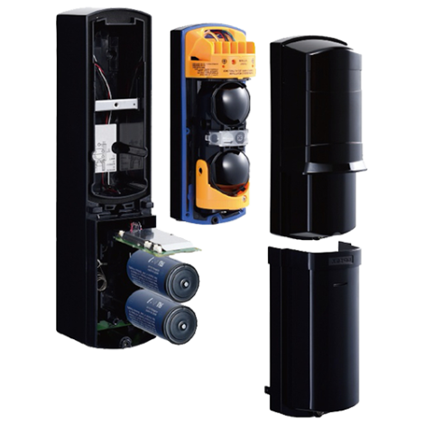 Bariera IR de exterior, 30 metri, alimentare cu baterii- OPTEX SL-100TNR - imagine 3
