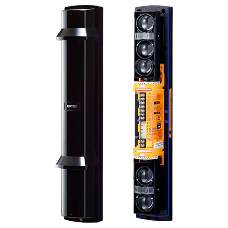 Bariera IR de exterior 200m, 4 fascicule, 4 canale Professional - OPTEX SL-650QDP - imagine 2
