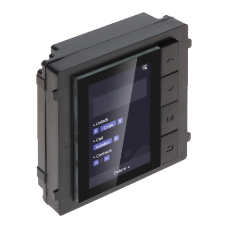Modul afisaj LCD TFT pentru Interfon modular - HIKVISION DS-KD-DIS - imagine 2