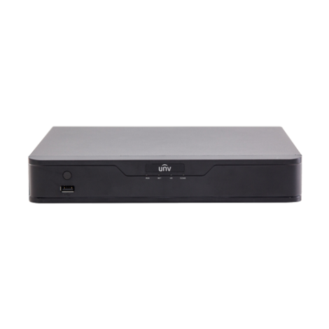 NVR seria Easy, 4 canale 4K + 4 porturi Long PoE, compresie H.265 Ultra- UNV NVR301-04X-P4