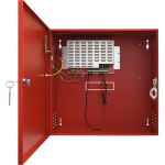 Sursa de alimentare EN 54-4, 27.6V/3.8A, cutie metalica cu loc acumulatori 2x28Ah/12V - PULSAR EN54C-5A28