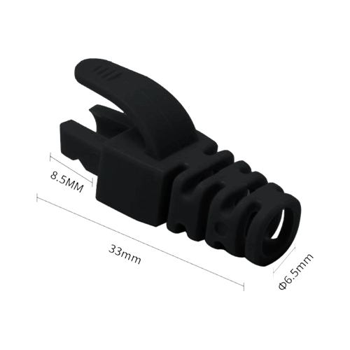 Manson protectie mufa RJ45, negru (100buc) RJ45-CAP-BK