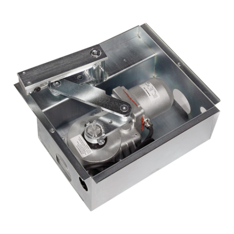 Automatizare ingropata pentru poarta batanta 2x2.5m - MOTORLINE SUBWING700-KIT - imagine 3