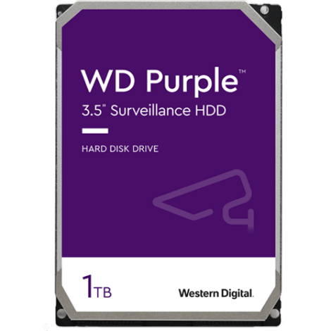 Hard disk 1TB - Western Digital PURPLE WD10PURX