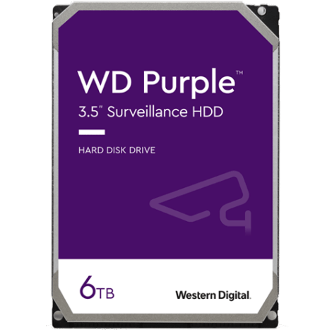 Hard disk 6TB - Western Digital PURPLE WD60PURX