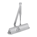 Amortizor hidraulic argintiu cu brat articulat - DORMA TS68-SILVER