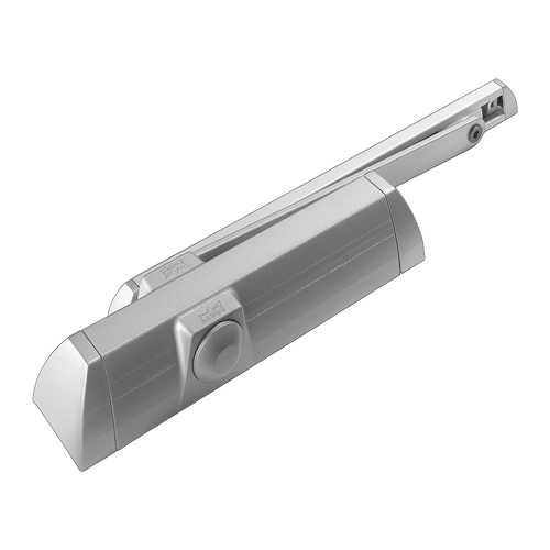 Amortizor hidraulic cu brat glisant, argintiu - DORMA TS90-IMPULSE-SILVER