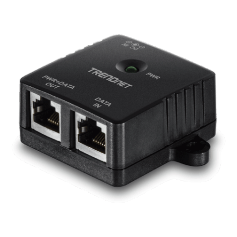Injector Gigabit PoE, putere 15.4W - TRENDnet TPE-113GI