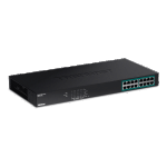 Switch 16 porturi Gigabit PoE+ 246W - TRENDnet TPE-TG160G