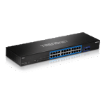 Switch 24 porturi Gigabit, 2 porturi SFP+ 10G - TRENDnet TEG-30262