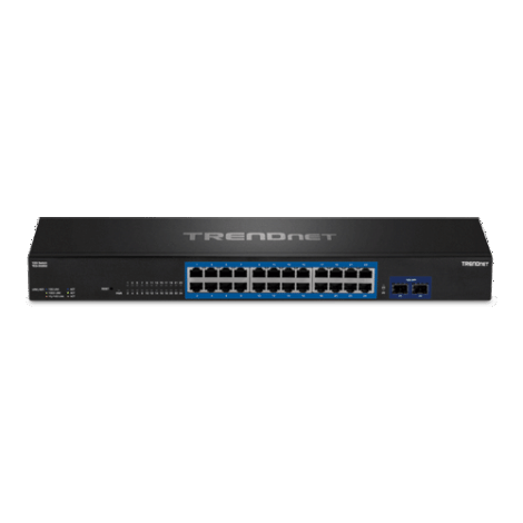Switch 24 porturi Gigabit, 2 porturi SFP+ 10G - TRENDnet TEG-30262 - imagine 2