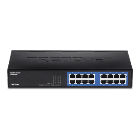 Switch GREENnet 16 porturi Gigabit - TRENDnet TEG-S16DG - imagine 2