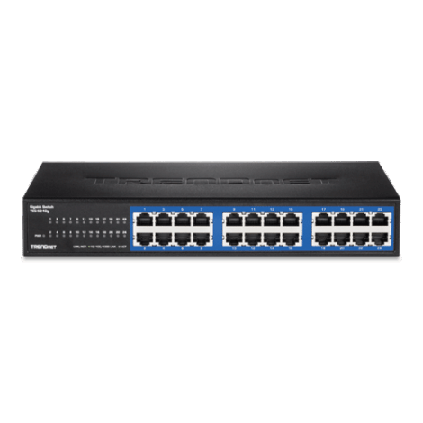 Switch GREENnet 24 porturi Gigabit - TRENDnet TEG-S24DG - imagine 2