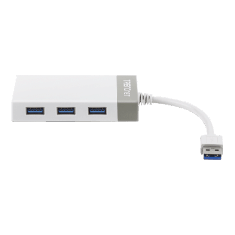 Adaptor USB 3.0 la Gigabit, Hub USB - TRENDnet TU3-ETGH3 - imagine 2