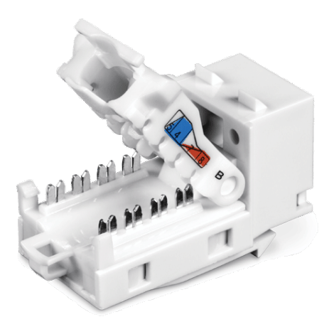 Mufa RJ-45 UTP Cat.6 tool-less - TRENDnet TC-K25C6 - imagine 2